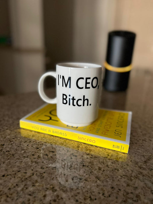 I'AM A CEO B*TCH Vinyl Decal